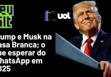 Trump de volta à Casa Branca; as redes sociais em 2025; IA não sabe o que é felicidade