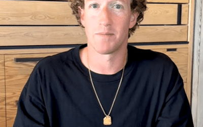 Sai moletom, entra corrente de ouro: Zuckerberg muda de visual antes de se alinhar a Trump