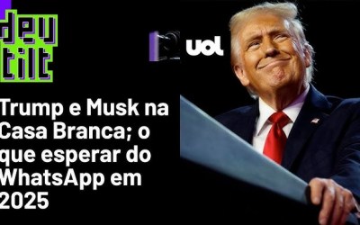 Trump de volta à Casa Branca; as redes sociais em 2025; IA não sabe o que é felicidade