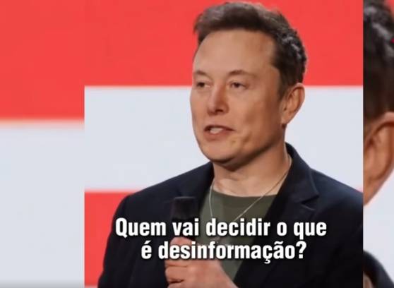 Quem decide o que é desinformação? O governo? Isso é loucura", diz Elon Musk